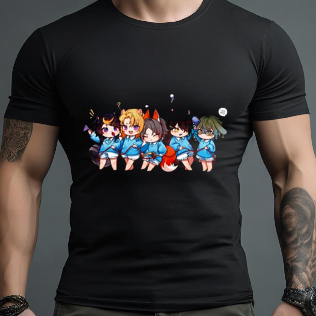Chibi Luxiem Nijisanji All Characters Shirt