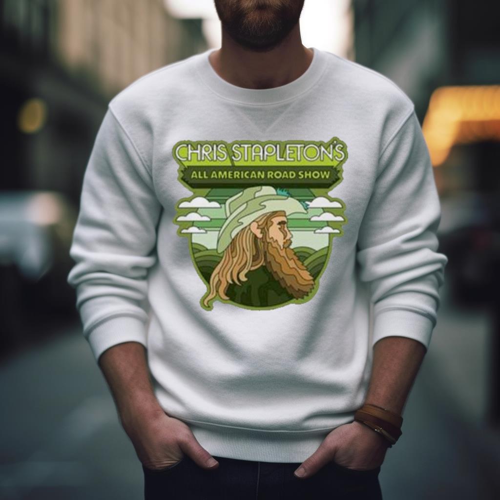 Chris Stapleton 2023 All American Road Show Tour Admat Shirt