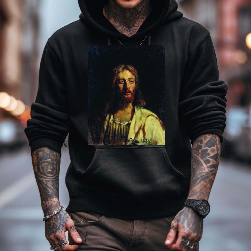 Christ Portrait Ilya Repin Graphic Shirt Christ Portrait Ilya Repin Graphic Shirt