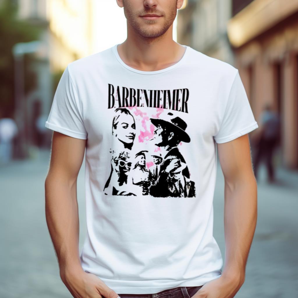 Cillian Murphy Margot Robbie Barbenheimer Vintage Shirt