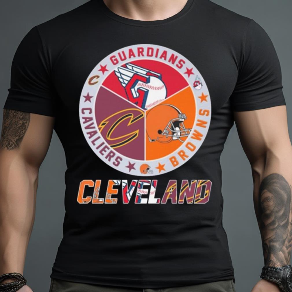 Cleveland Guardians Browns Cavaliers T Shirt