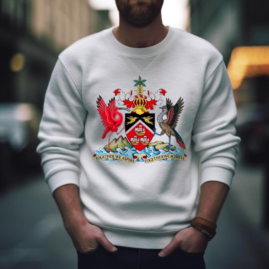 Coat Of Arms Of Trinidad And Tobago Tapestry Shirt