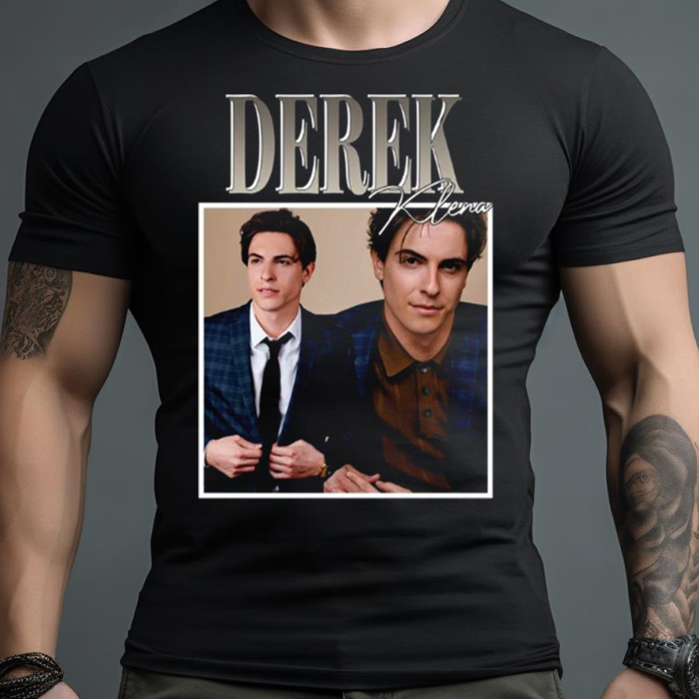 Collage Art Actor Derek Klena Shirt