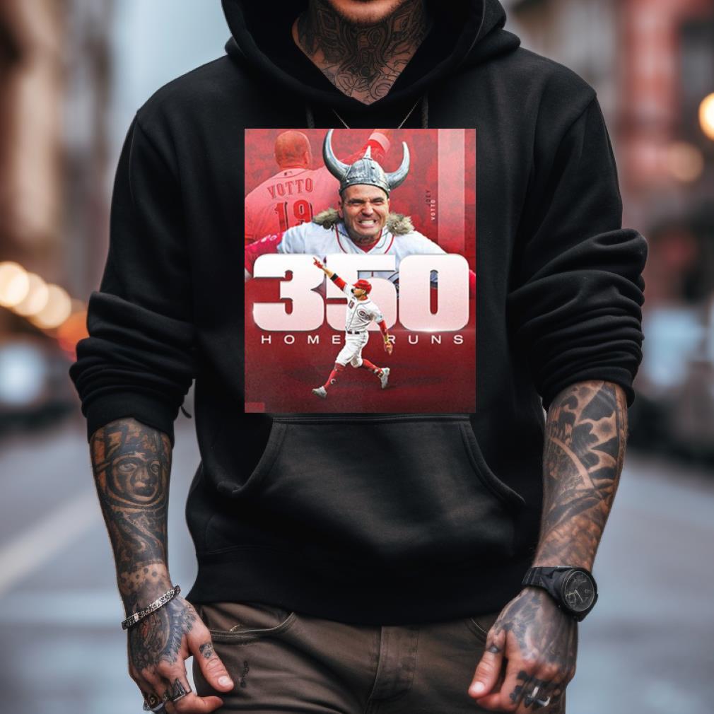 Congrats To Joey Votto On 350 Bangs 350 Home Runs Cincinnati Reds T Shirt Congrats To Joey Votto On 350 Bangs 350 Home Runs Cincinnati Reds T Shirt