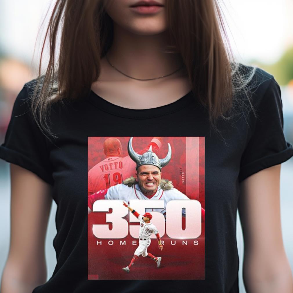 Congrats To Joey Votto On 350 Bangs 350 Home Runs Cincinnati Reds T Shirt Congrats To Joey Votto On 350 Bangs 350 Home Runs Cincinnati Reds T Shirt