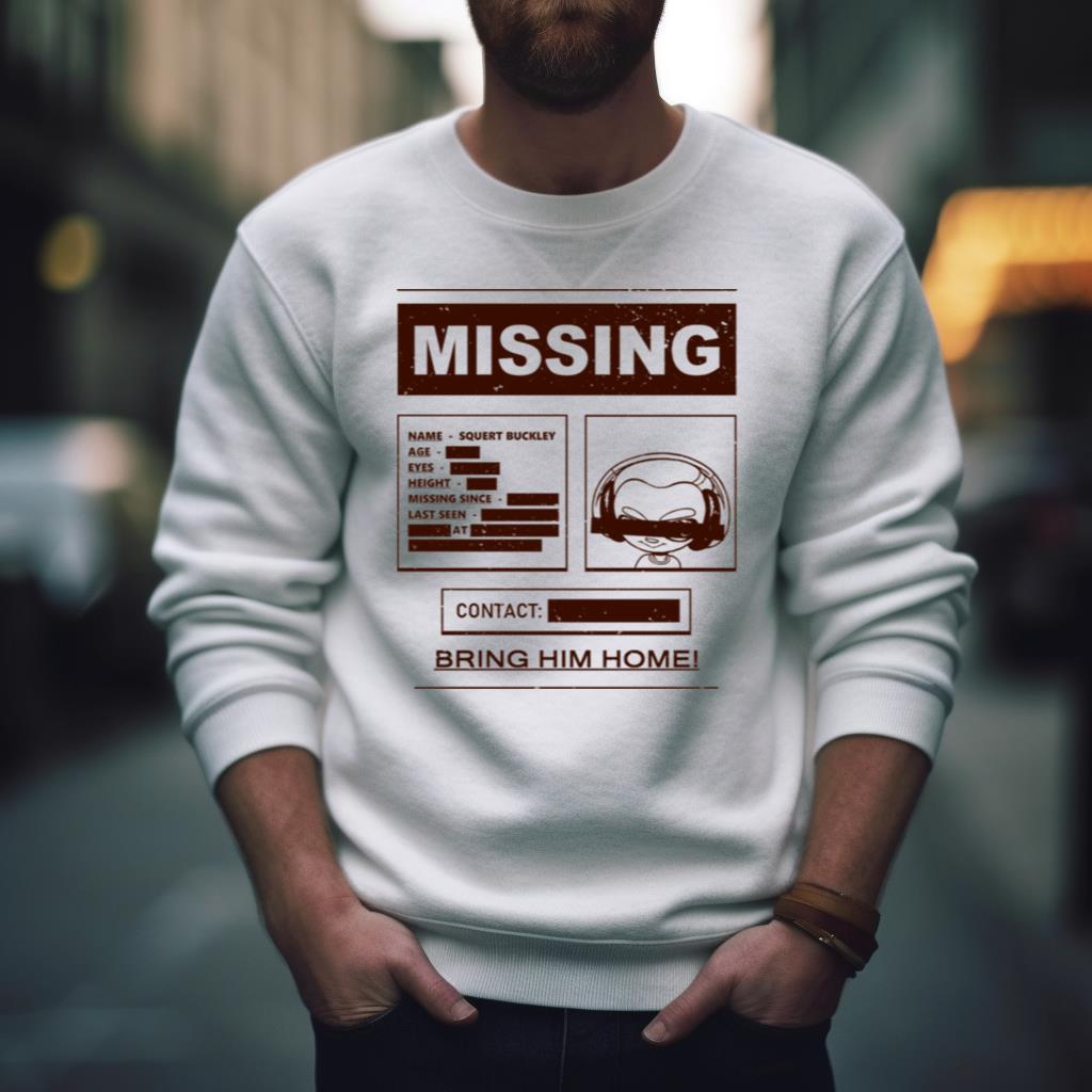 Crowdmade Missing Find Squert Buckley Shirt Crowdmade Missing Find Squert Buckley Shirt
