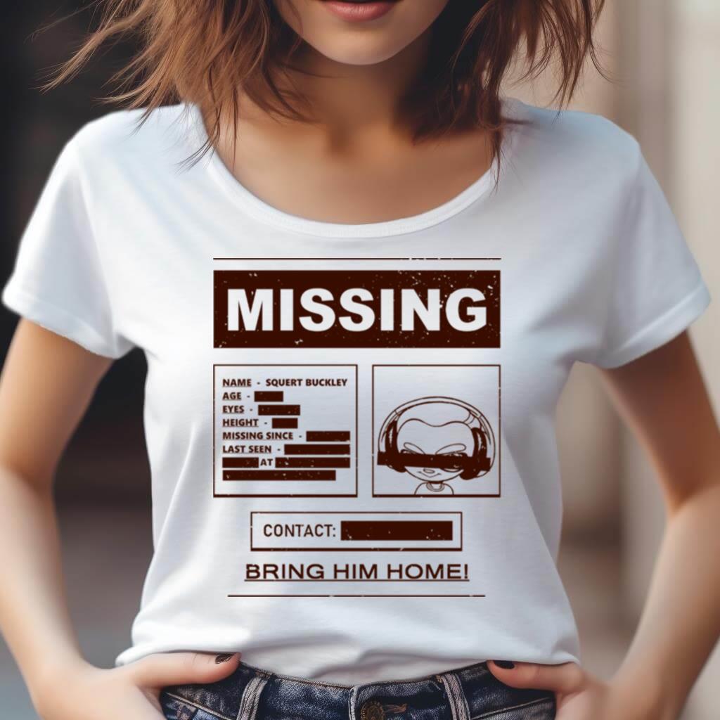Crowdmade Missing Find Squert Buckley Shirt Crowdmade Missing Find Squert Buckley Shirt