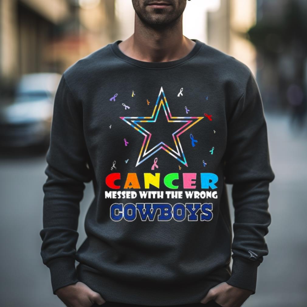 Dallas Cowboys Nfl Cancer Mess With The Wrong Shirt Dallas Cowboys Nfl Cancer Mess With The Wrong Shirt
