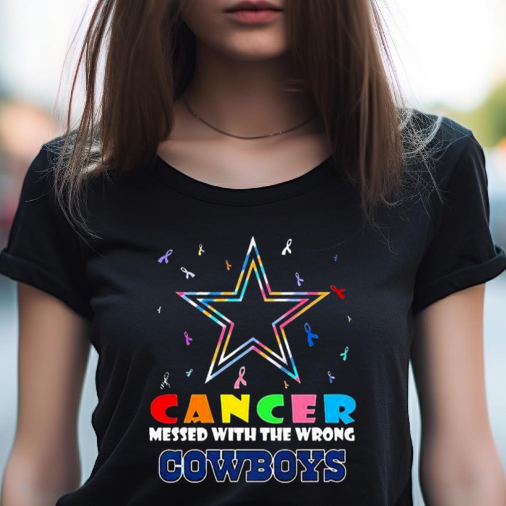 Dallas Cowboys Nfl Cancer Mess With The Wrong Shirt Dallas Cowboys Nfl Cancer Mess With The Wrong Shirt