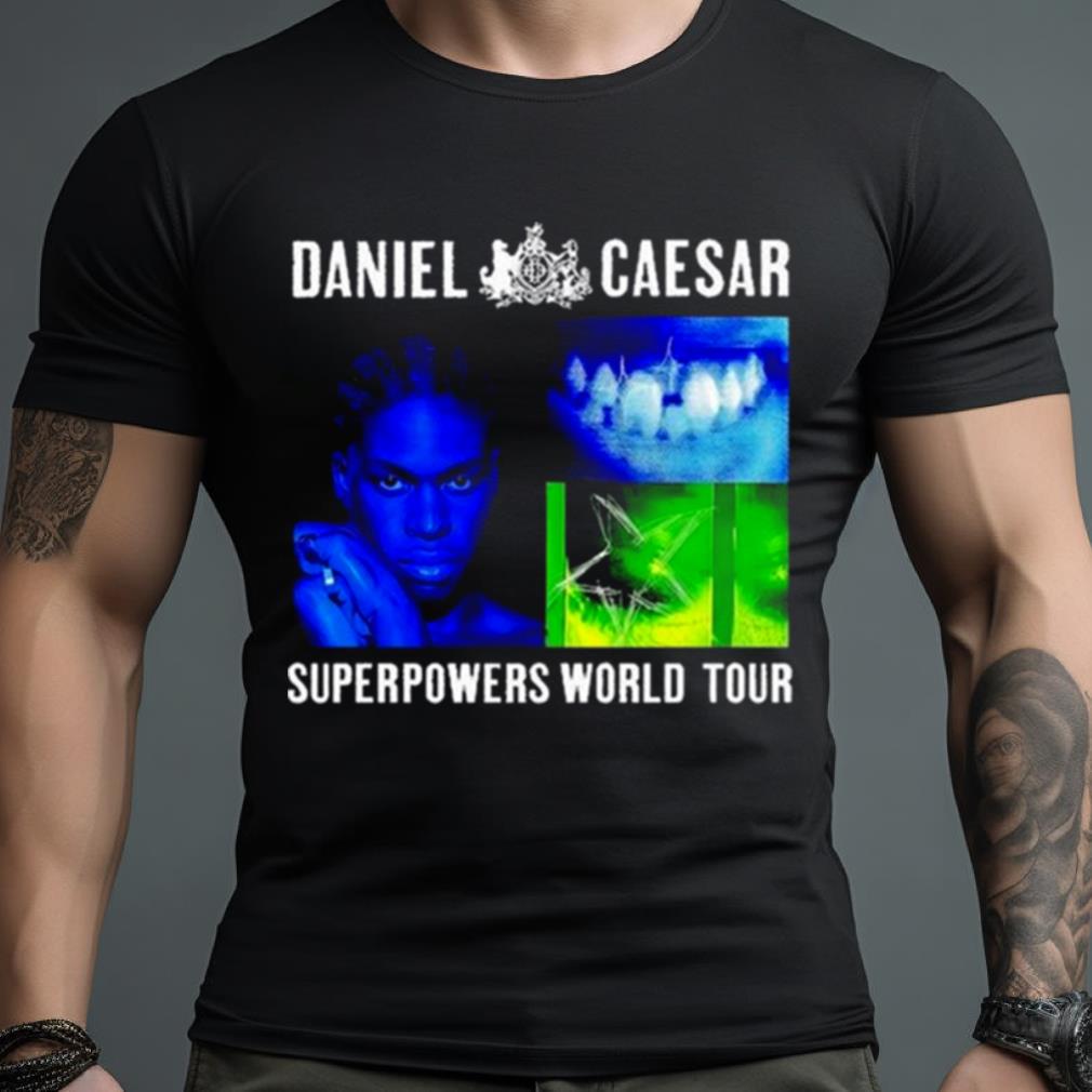 Daniel Caesar Superpowers World Tour 2023 Shirt