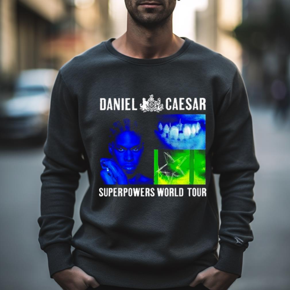 Daniel Caesar Superpowers World Tour 2023 Shirt