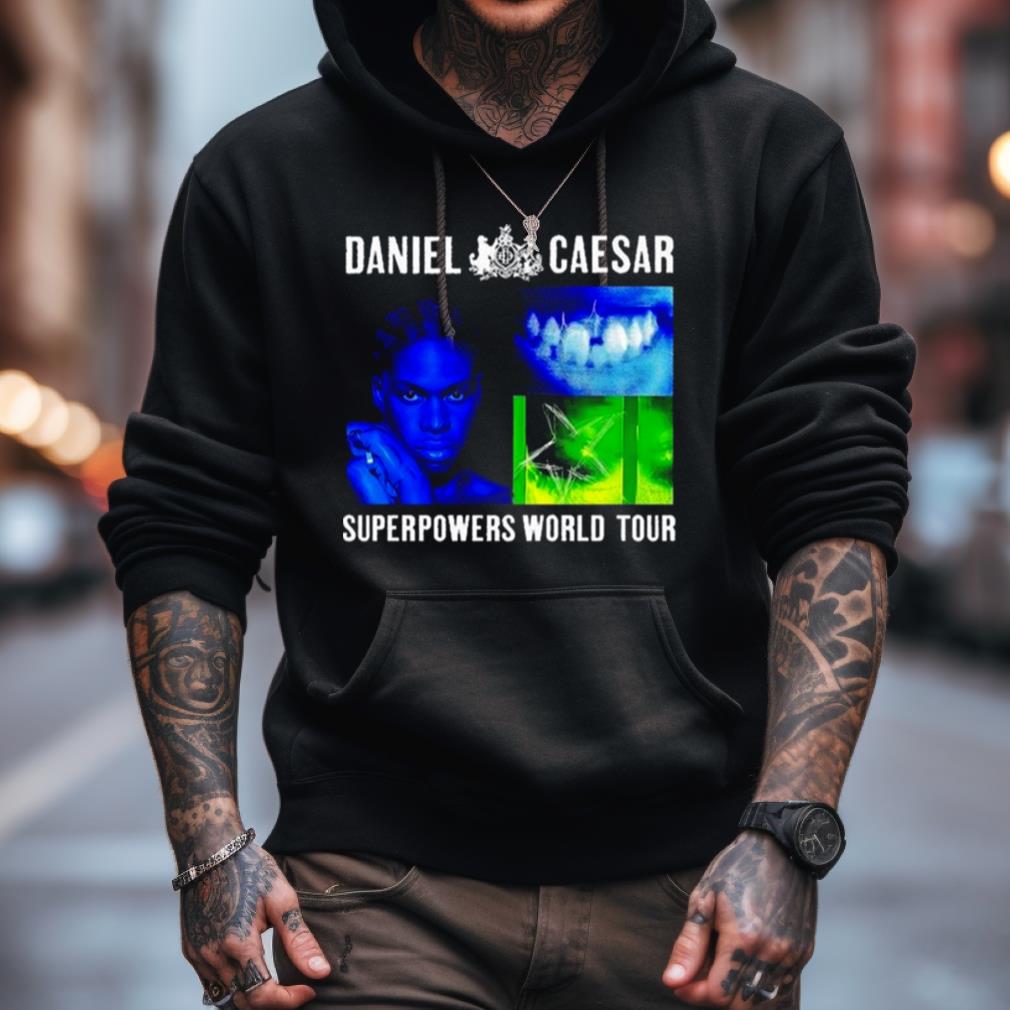 Daniel Caesar Superpowers World Tour 2023 Shirt Daniel Caesar Superpowers World Tour 2023 Shirt