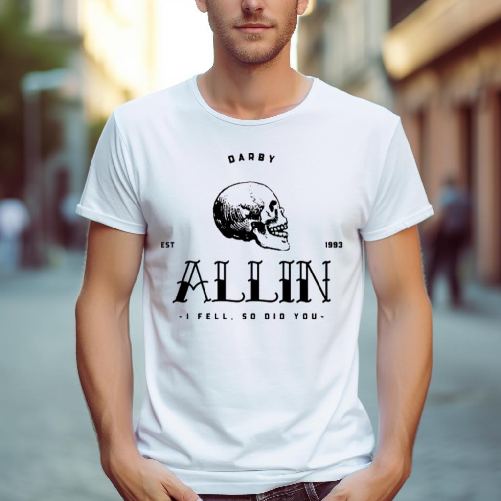 Darby Allin Wrestling Aew Shirt