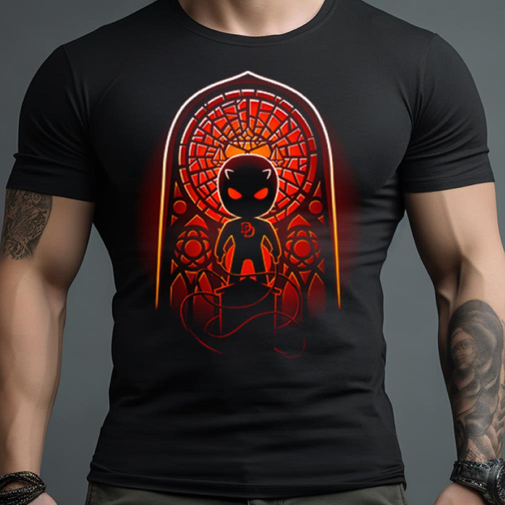 Daredevil Portrait From Shirt