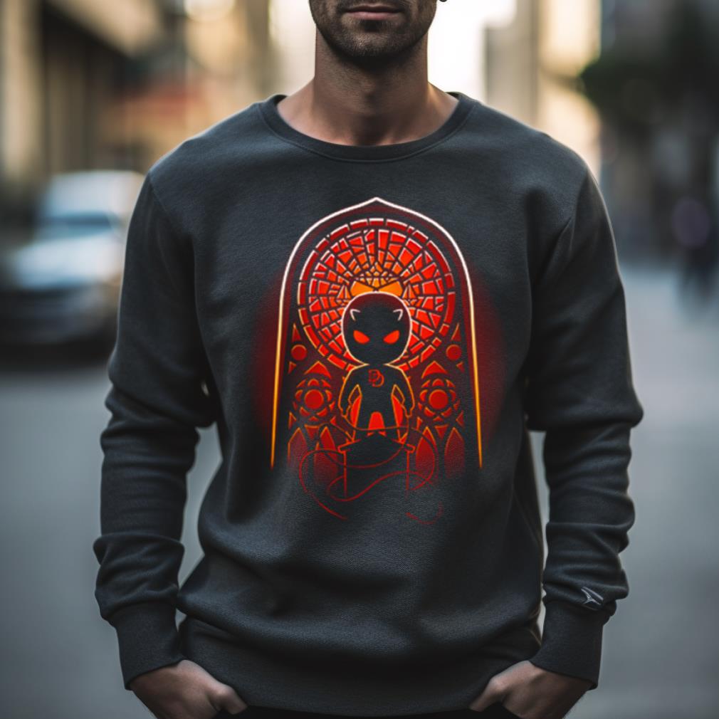 Daredevil Portrait From Shirt