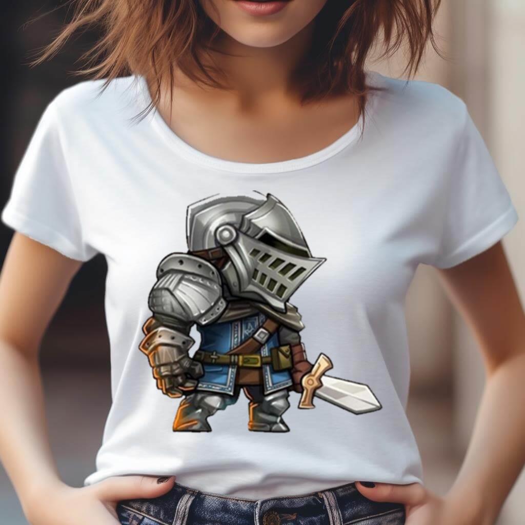 Dark Souls Chibi Warrior Shirt