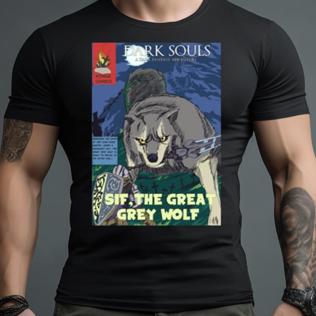 Dark Souls Sif The Great Grey Wolf Shirt