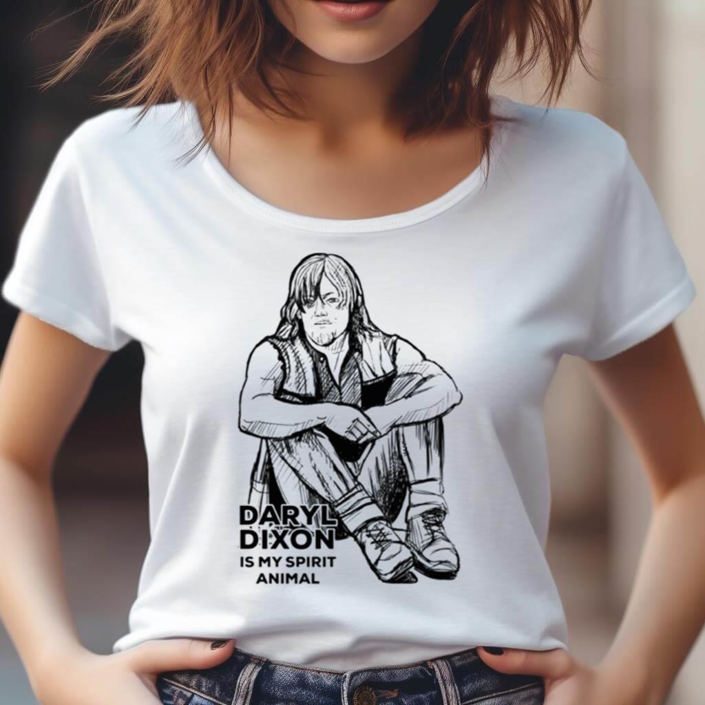 Daryl Dixon Is My Spirit Animal The Walking Dead Shirt Daryl Dixon Is My Spirit Animal The Walking Dead Shirt