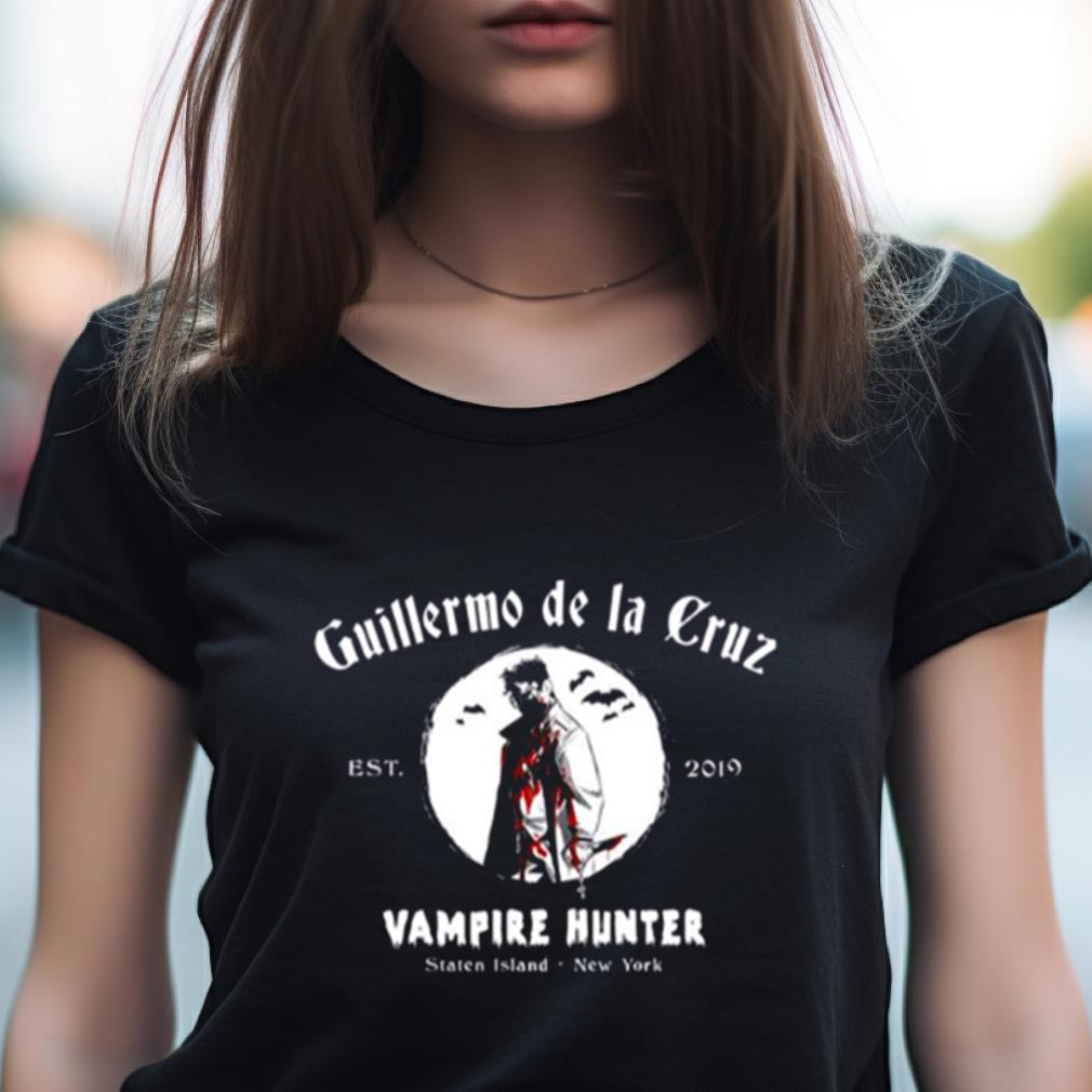 De La Cruz Crest Black Print Shirt De La Cruz Crest Black Print Shirt