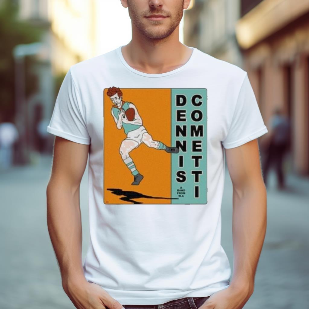 Dennis Cometti Football Cartoon T Shirt