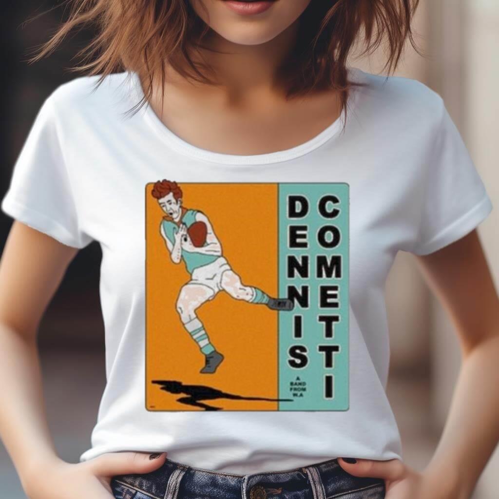 Dennis Cometti Football Cartoon T Shirt Dennis Cometti Football Cartoon T Shirt