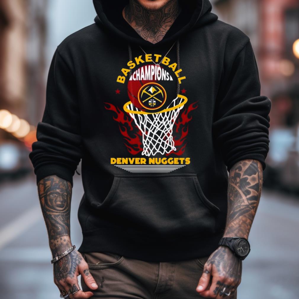 Denver Nuggets Basketball Champions Fire Logo 2023 Shirt Denver Nuggets Basketball Champions Fire Logo 2023 Shirt