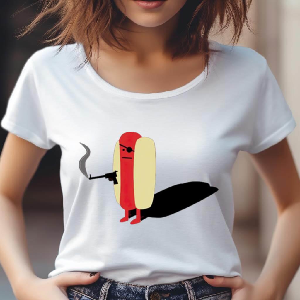 Diabolical Hot Dog Shirt Diabolical Hot Dog Shirt