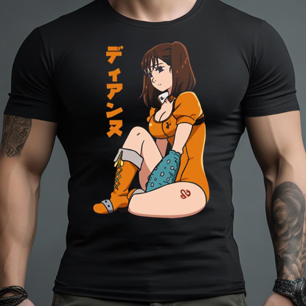 Diane Seven Deadly Sins Orange Shirt