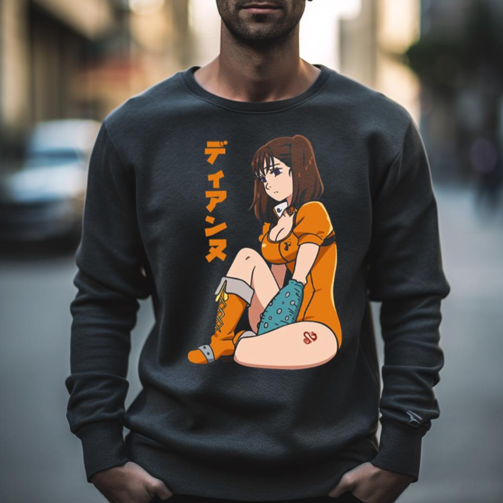 Diane Seven Deadly Sins Orange Shirt