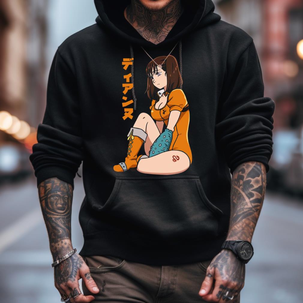 Diane Seven Deadly Sins Orange Shirt Diane Seven Deadly Sins Orange Shirt
