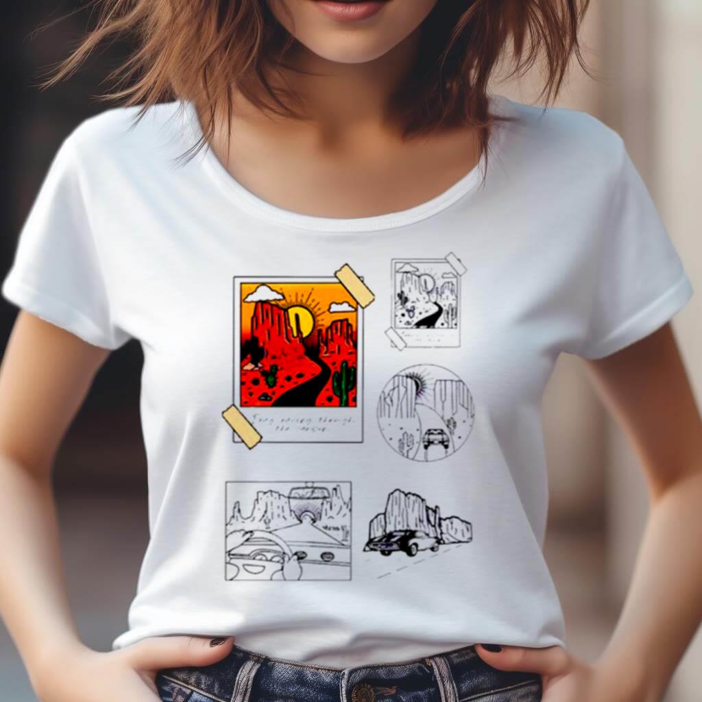 Drag Racing Through The Canyon Shirt Drag Racing Through The Canyon Shirt