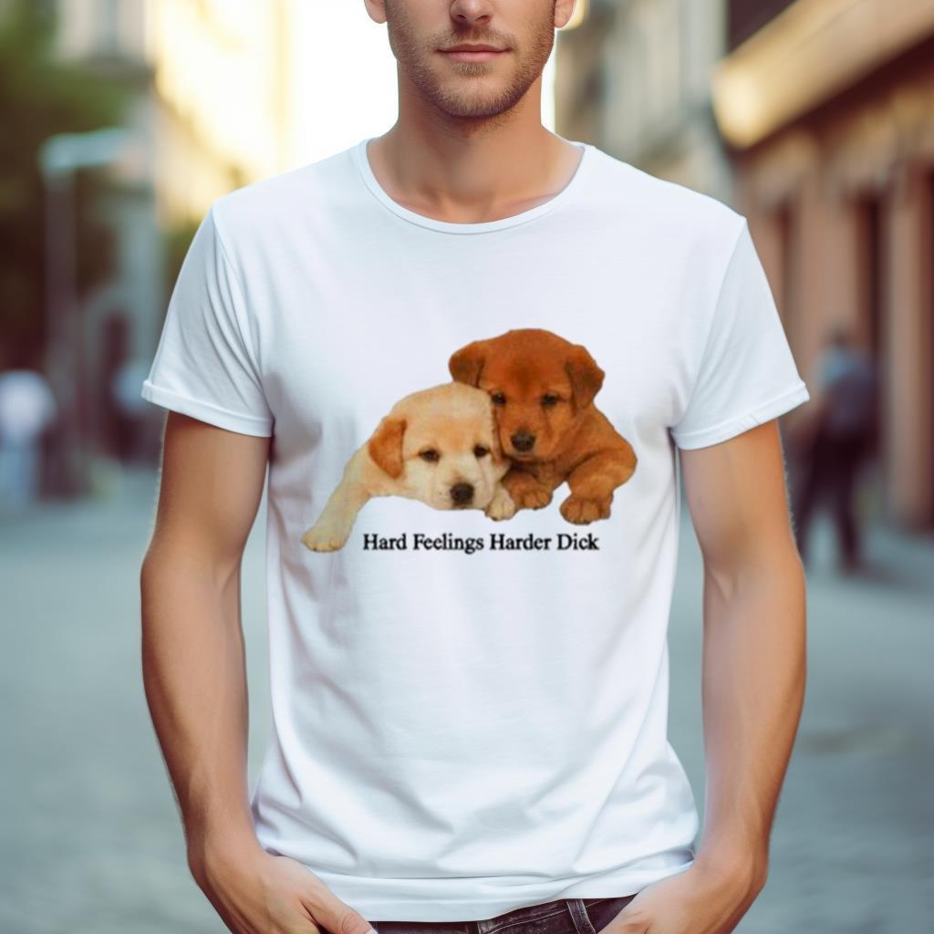 Drake Wearing Hard Feelings Harder Dick Shirt