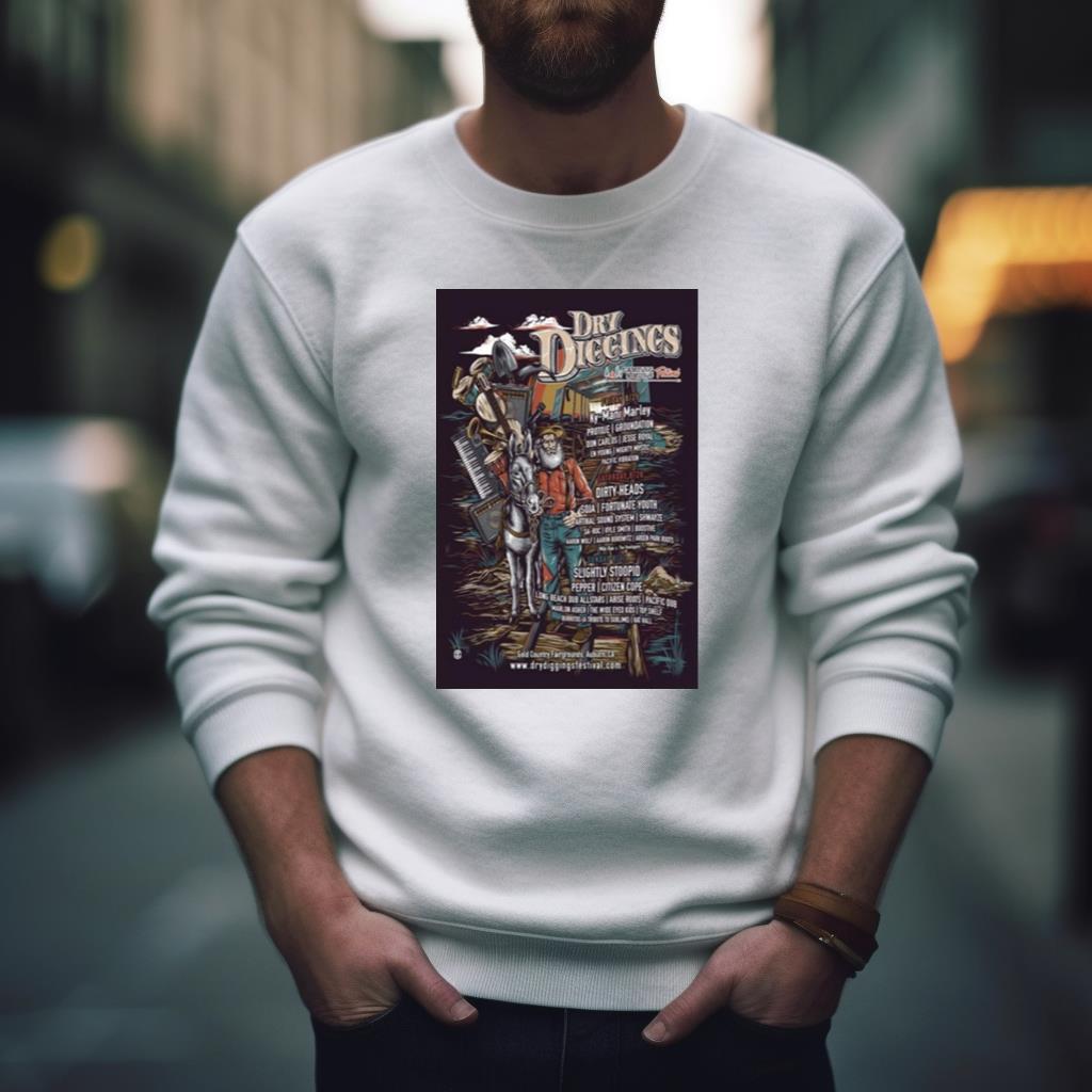 Dry Diggings 2023 Auburn Ca Poster Shirt