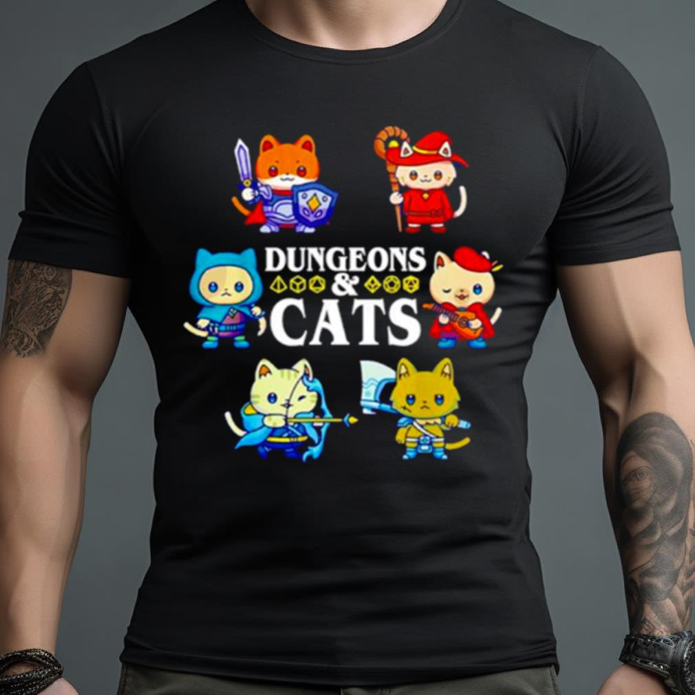 Dungeons And Cats Shirt