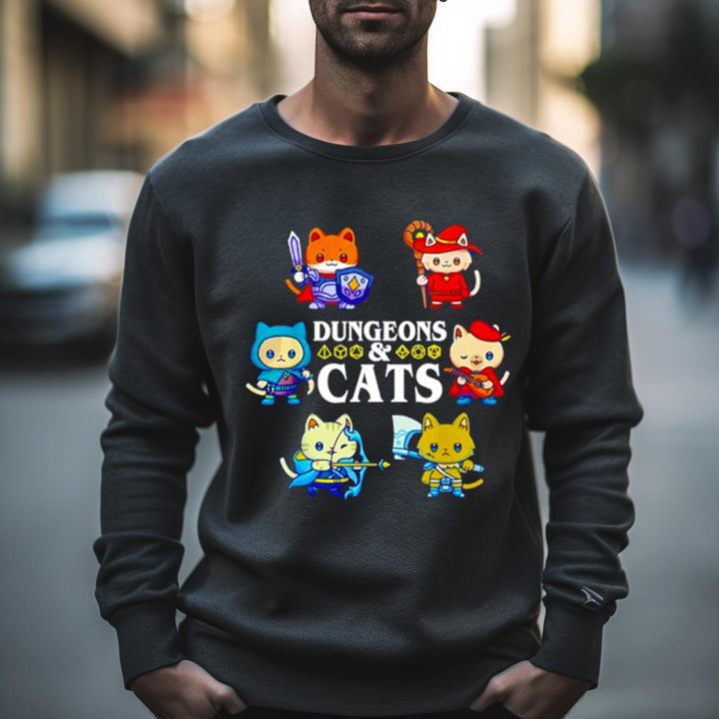 Dungeons And Cats Shirt
