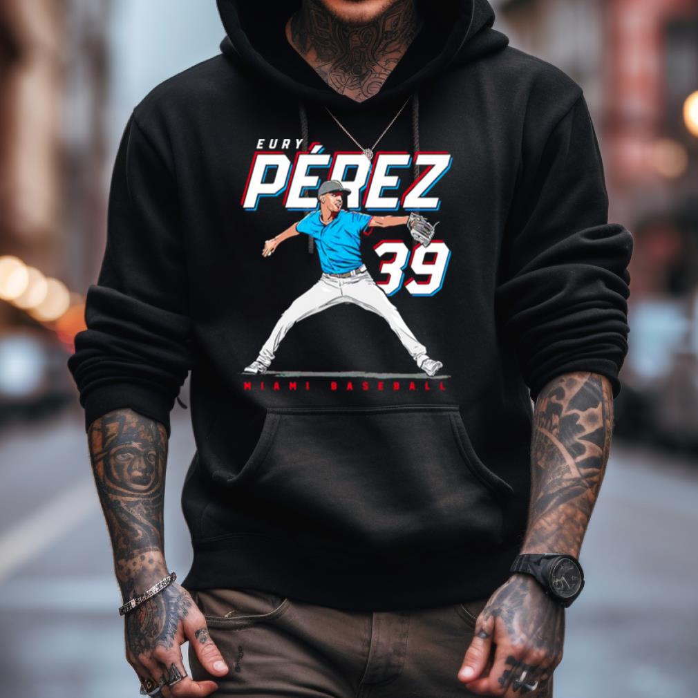 Eury P�rez 39 Mlbpa Miami Baseball Shirt Eury P�rez 39 Mlbpa Miami Baseball Shirt