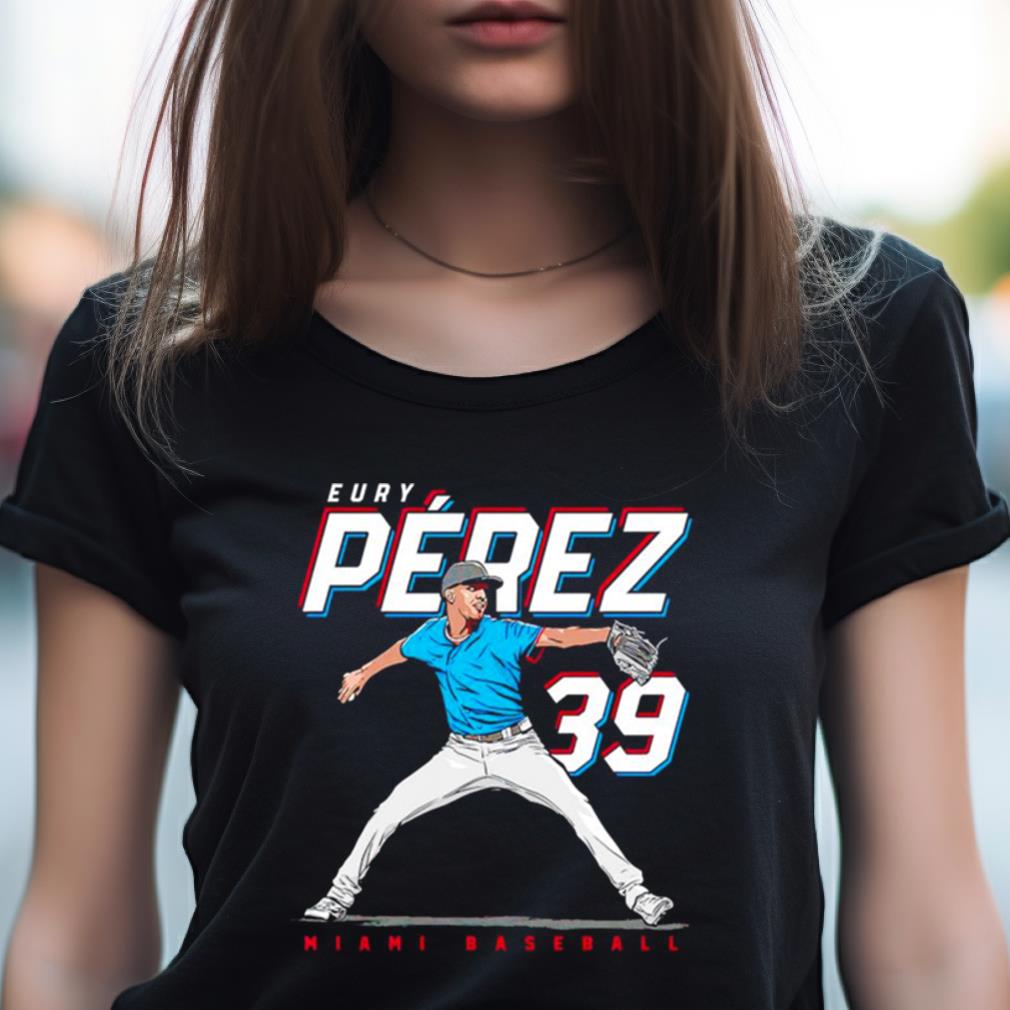Eury P�rez 39 Mlbpa Miami Baseball Shirt Eury P�rez 39 Mlbpa Miami Baseball Shirt