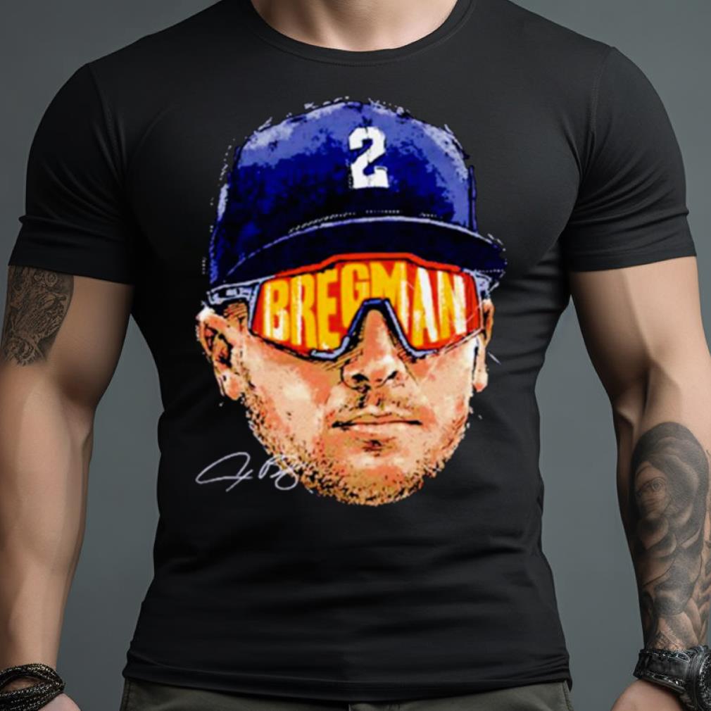 Face Alex Bregman Houston Sunglasses Signature Shirt