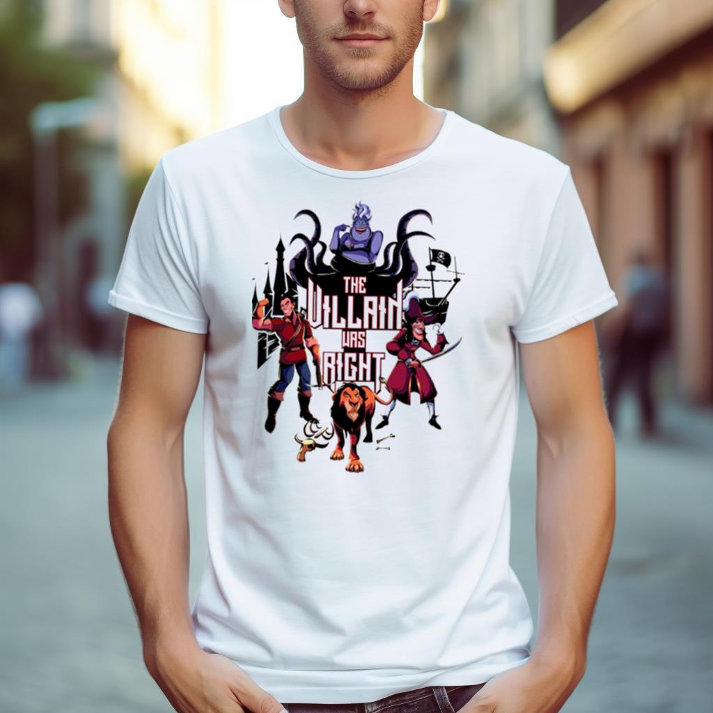 Fairy Tale Villain Was Right Shirt Fairy Tale Villain Was Right Shirt