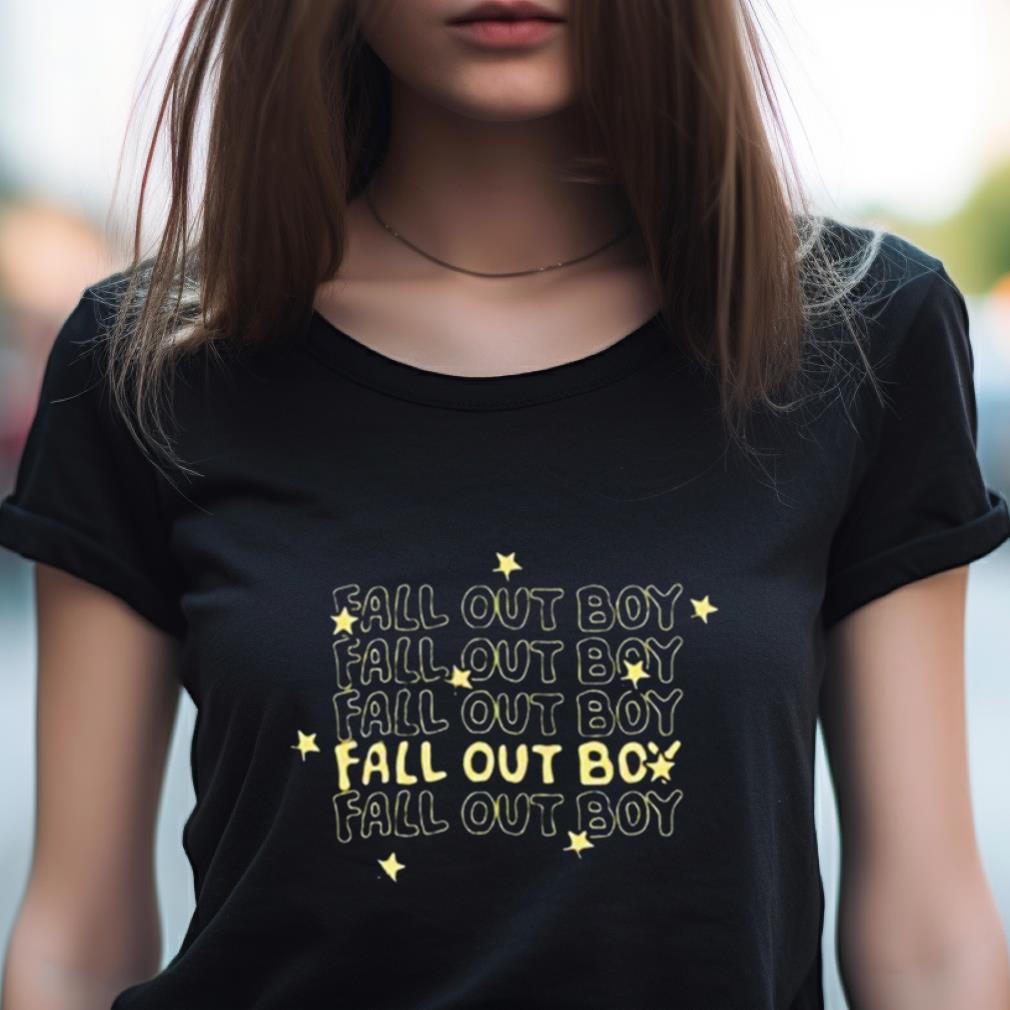 Fall Out Boy Repeat Logo Shirt Fall Out Boy Repeat Logo Shirt