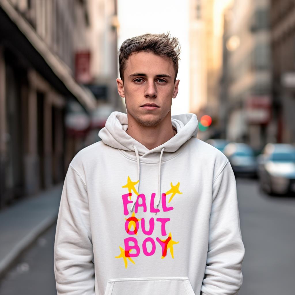 Fall Out Boy Smfs Neon T Shirt Fall Out Boy Smfs Neon T Shirt