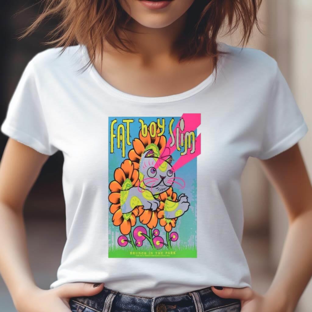 Fatboy Slim July 2Nd 2023 Barcelona Tour Poster Shirt Fatboy Slim July 2Nd 2023 Barcelona Tour Poster Shirt