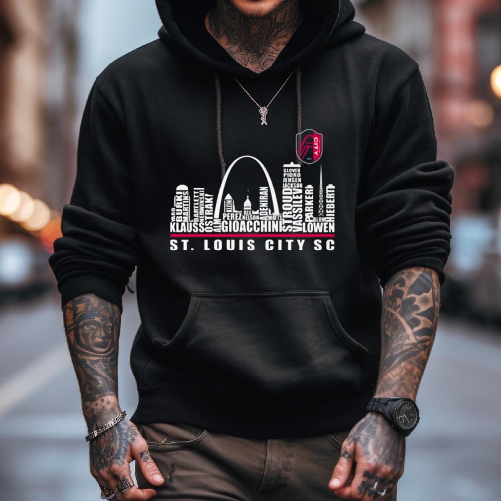 Fc Louis City Sc Team Name Skyline Shirt Fc Louis City Sc Team Name Skyline Shirt