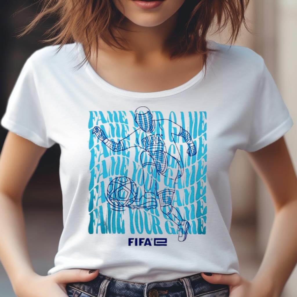 Fifae 2023 Frame Your Game Grey Shirt Fifae 2023 Frame Your Game Grey Shirt