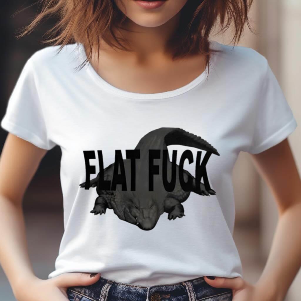 Flat Fuck Gator Shirt Flat Fuck Gator Shirt