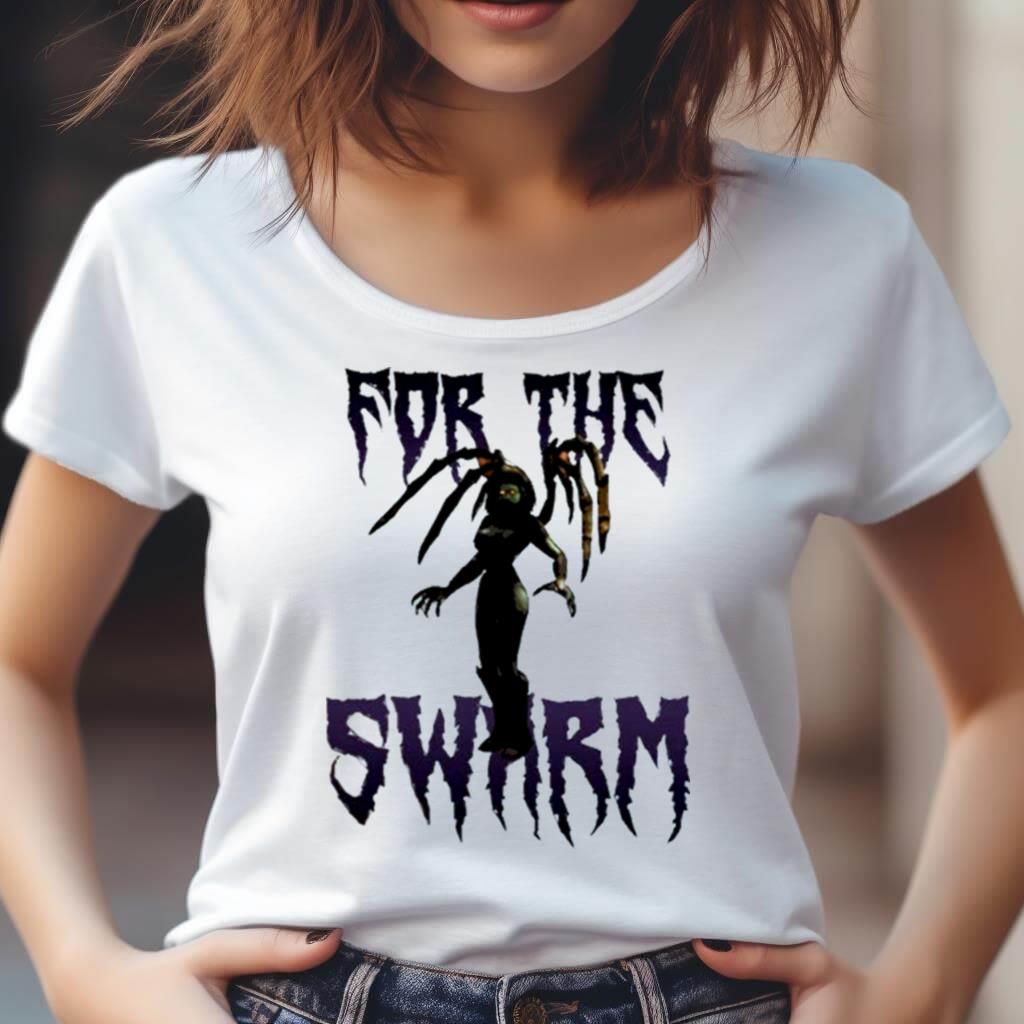 For The Swarm Starcraft Shirt