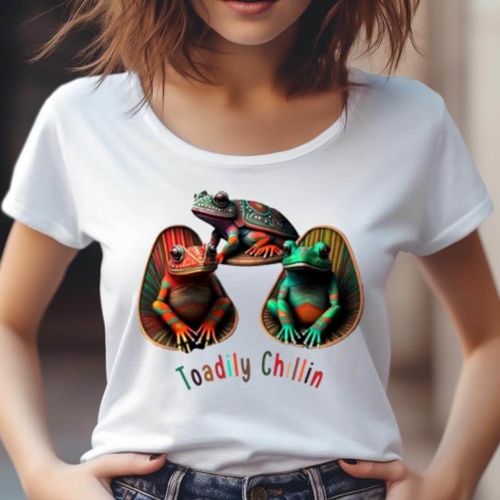 Frog Toadily Chillin Shirt