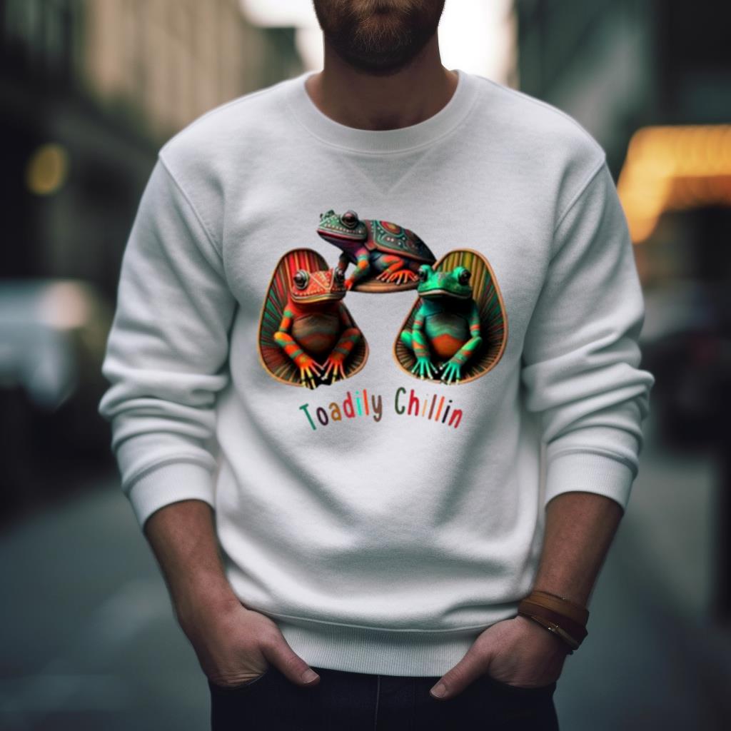 Frog Toadily Chillin Shirt Frog Toadily Chillin Shirt
