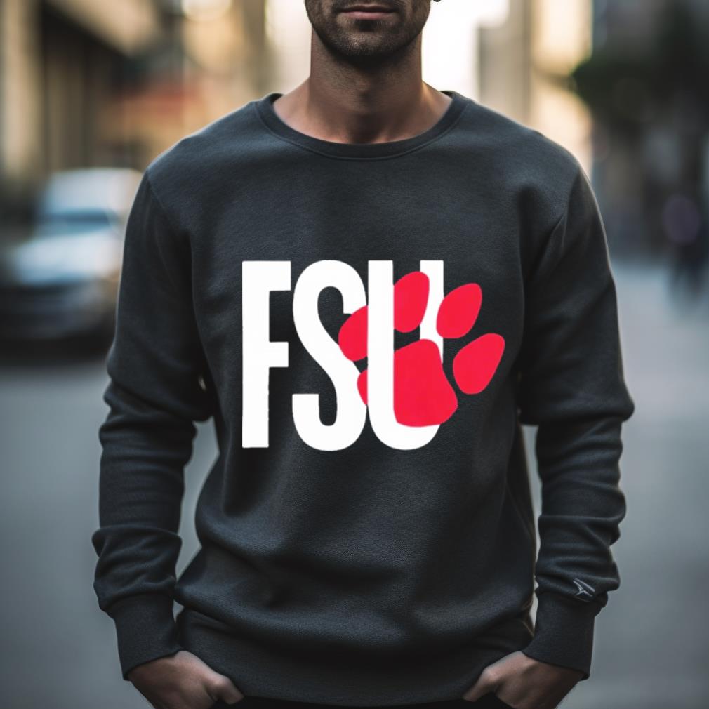 Fsu Paw Logo Tee Shirt