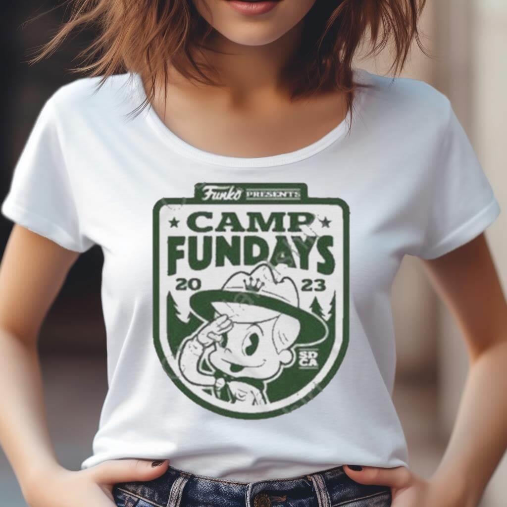 Funko Store 2023 Camp Fundays Shirt Funko Store 2023 Camp Fundays Shirt